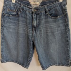 Levi's Blue Jean Shorts Classic Straight Cut